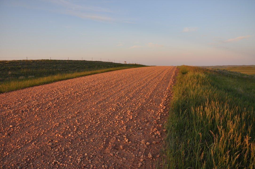 Scoria road near Wibaux MT