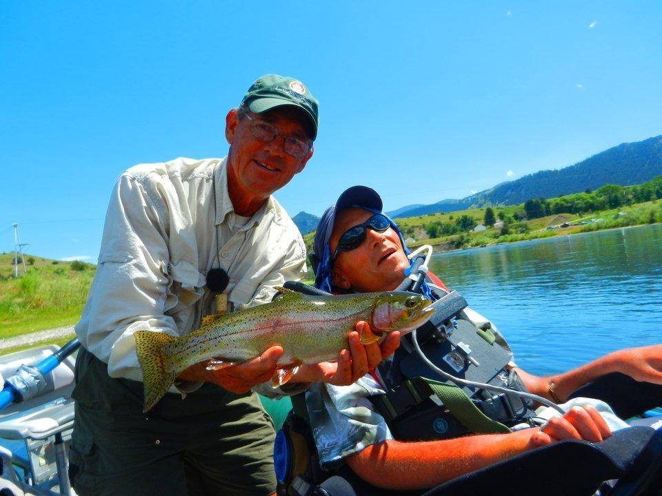 Chirs Clasby Peter Pauwels Rainbow Trout Missouri River