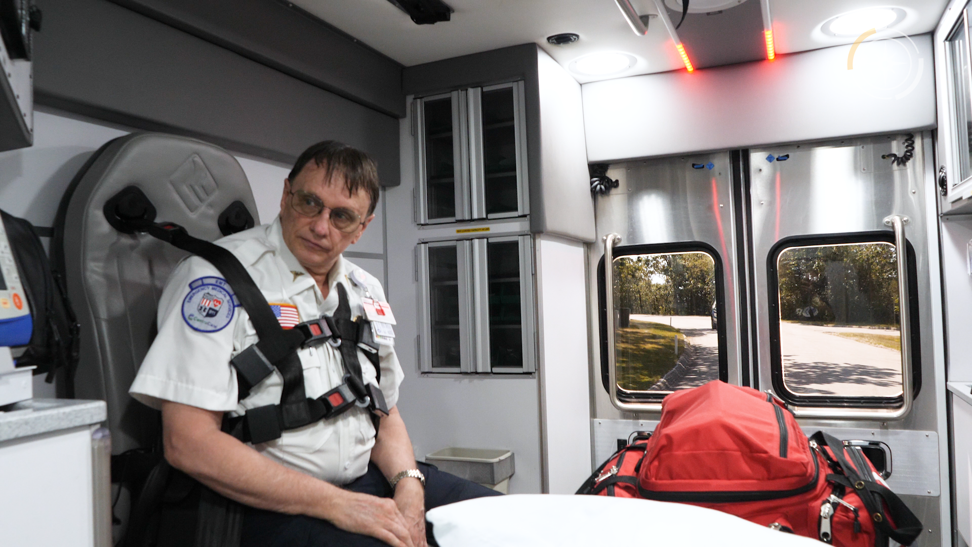 EMT Richard Hawton from CentraCare's Redwood Falls location