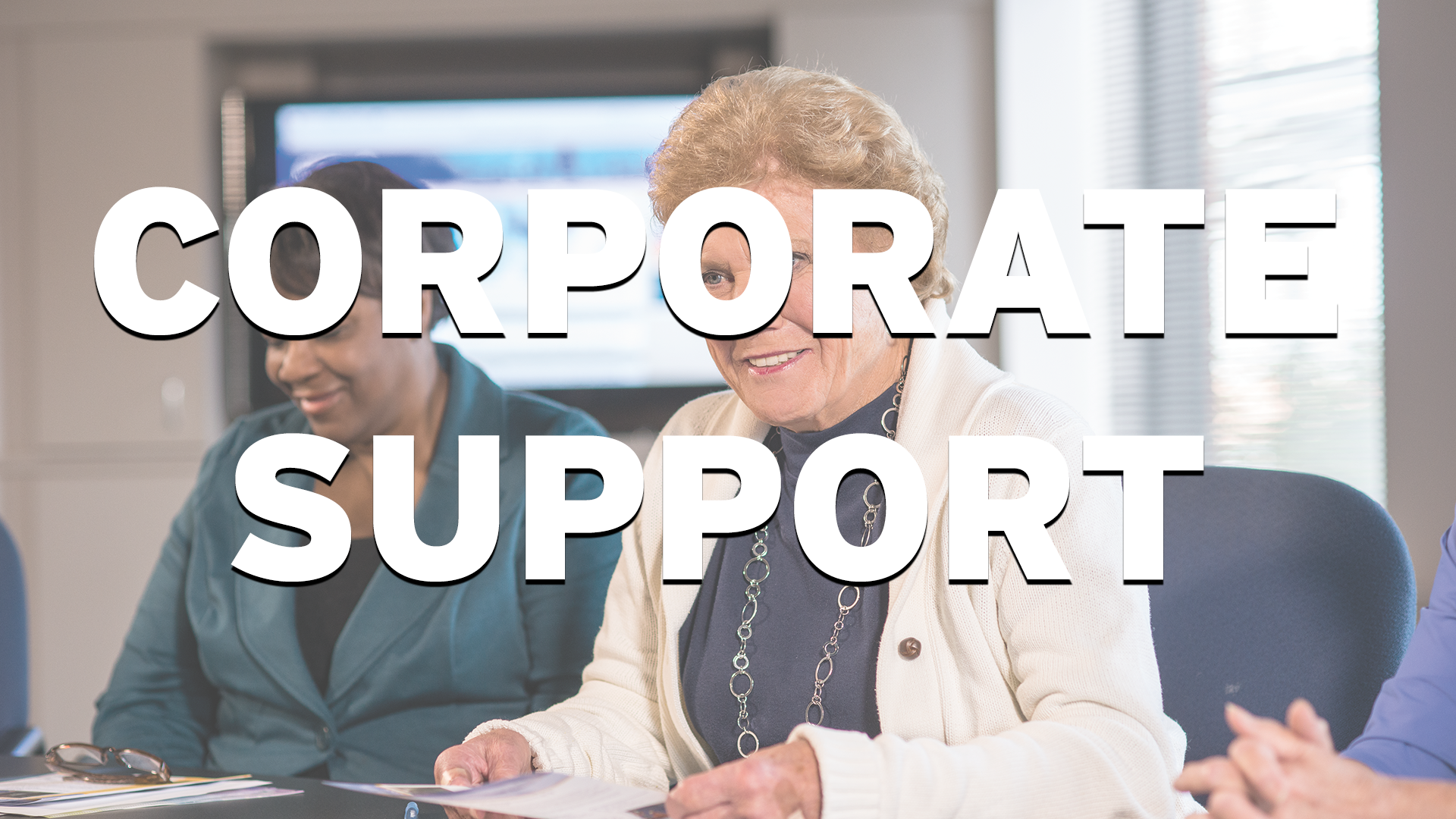 Corporate support image