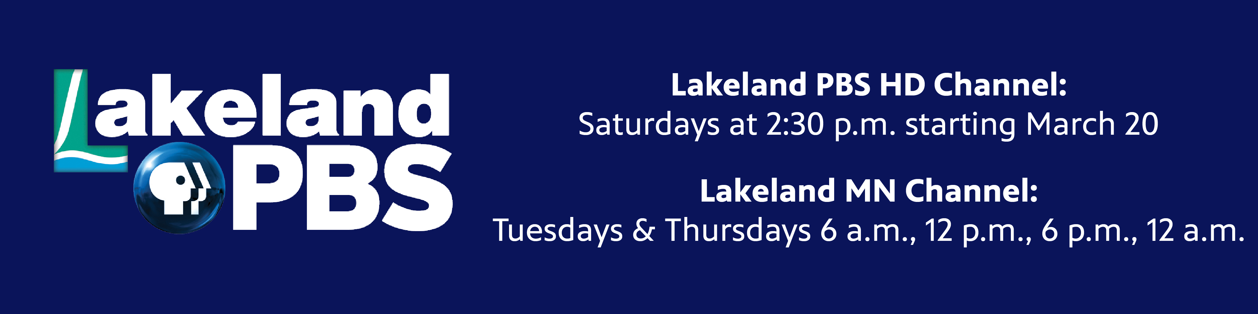 Prairie Sportsman showtimes on Lakeland PBS
