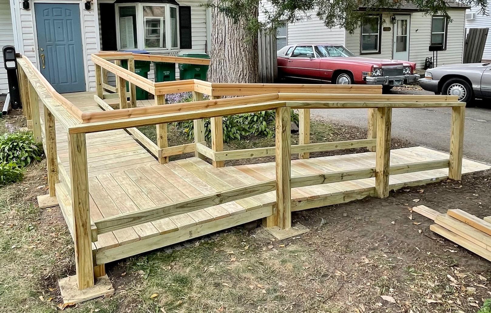 Rebuilding Together Minnesota - Wheelchair Ramp