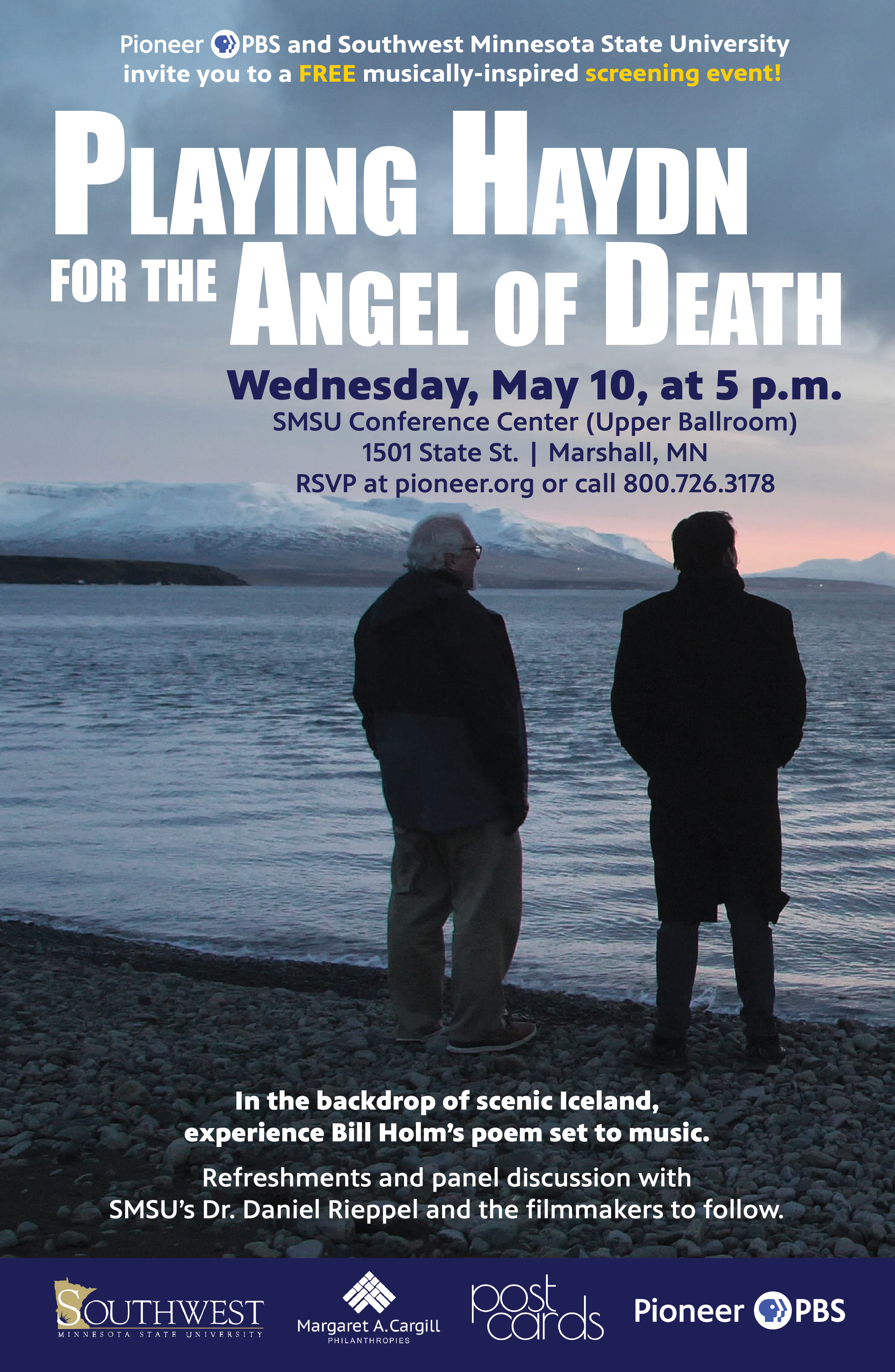 SMSU’s Dr. Daniel Rieppel and late poet Bill Holm centered at screening event on May 10