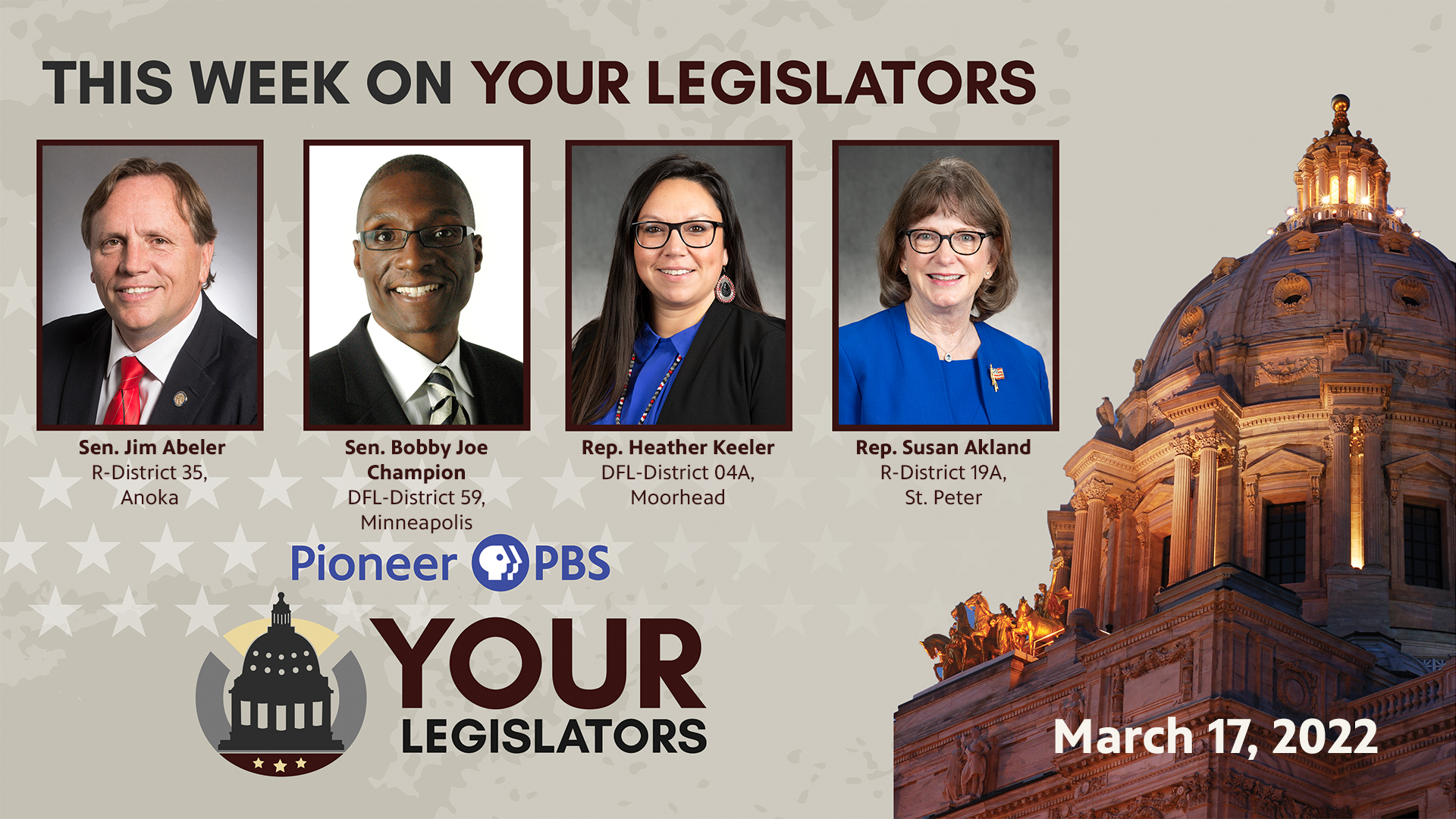 Abeler, Champion, Keeler and Akland on Your Legislators