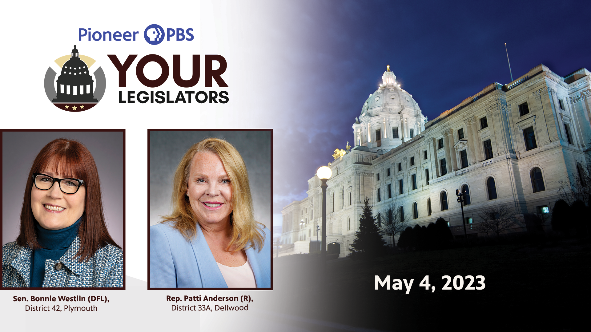 Westlin and Anderson on Your Legislators May 4