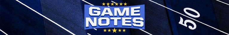 Game Notes Game Notes