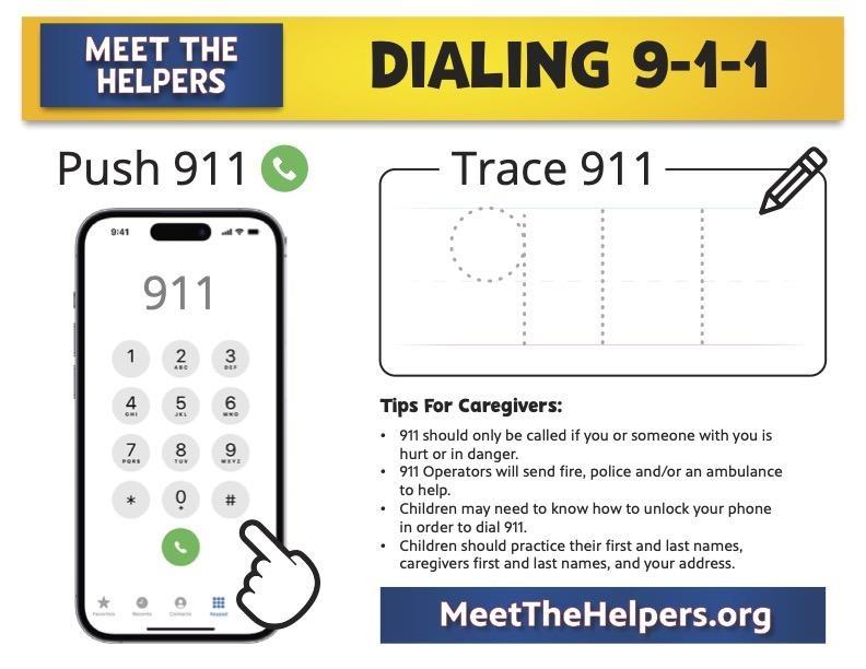 Dialing 9-1-1 Activity