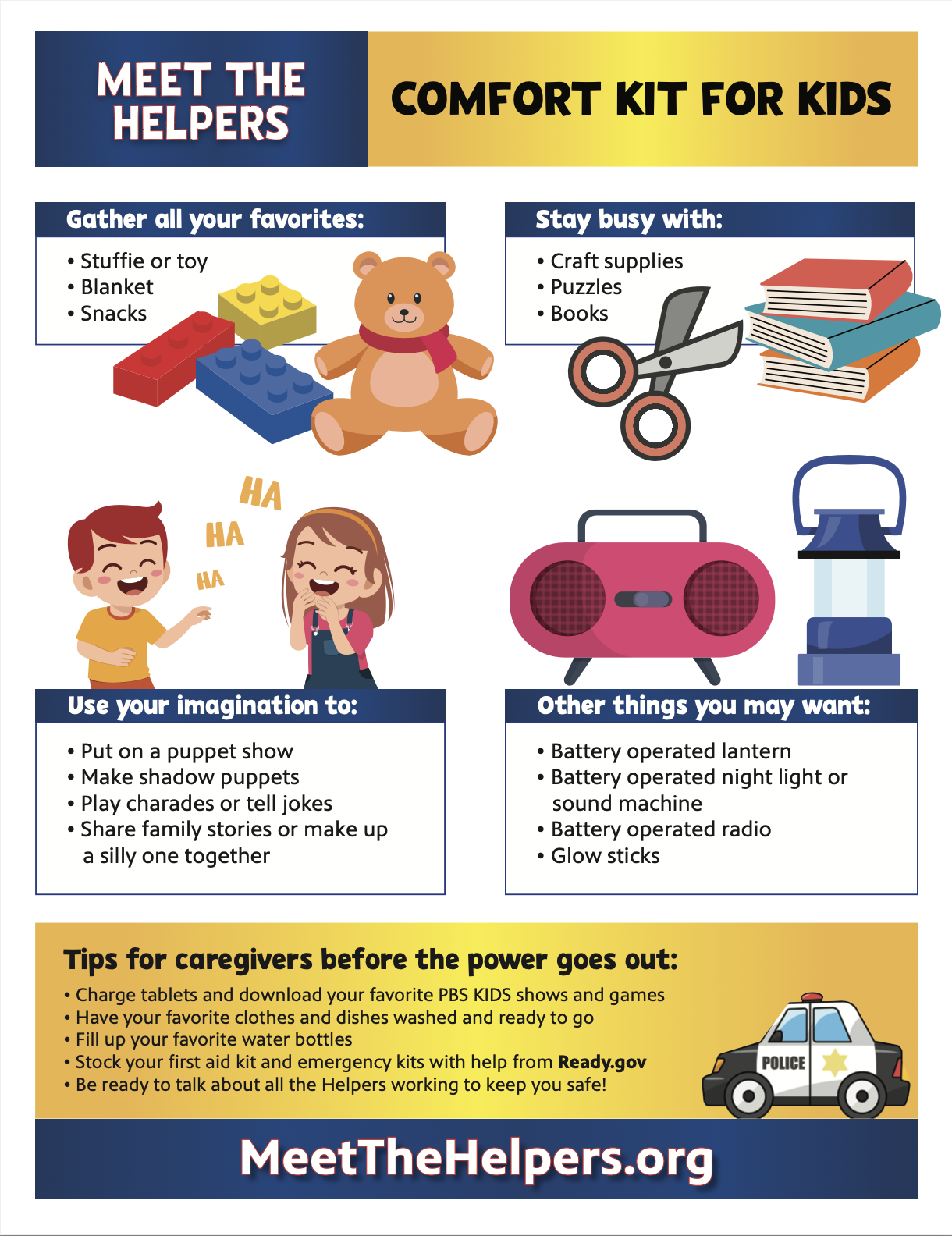 Comfort Kit for Kids