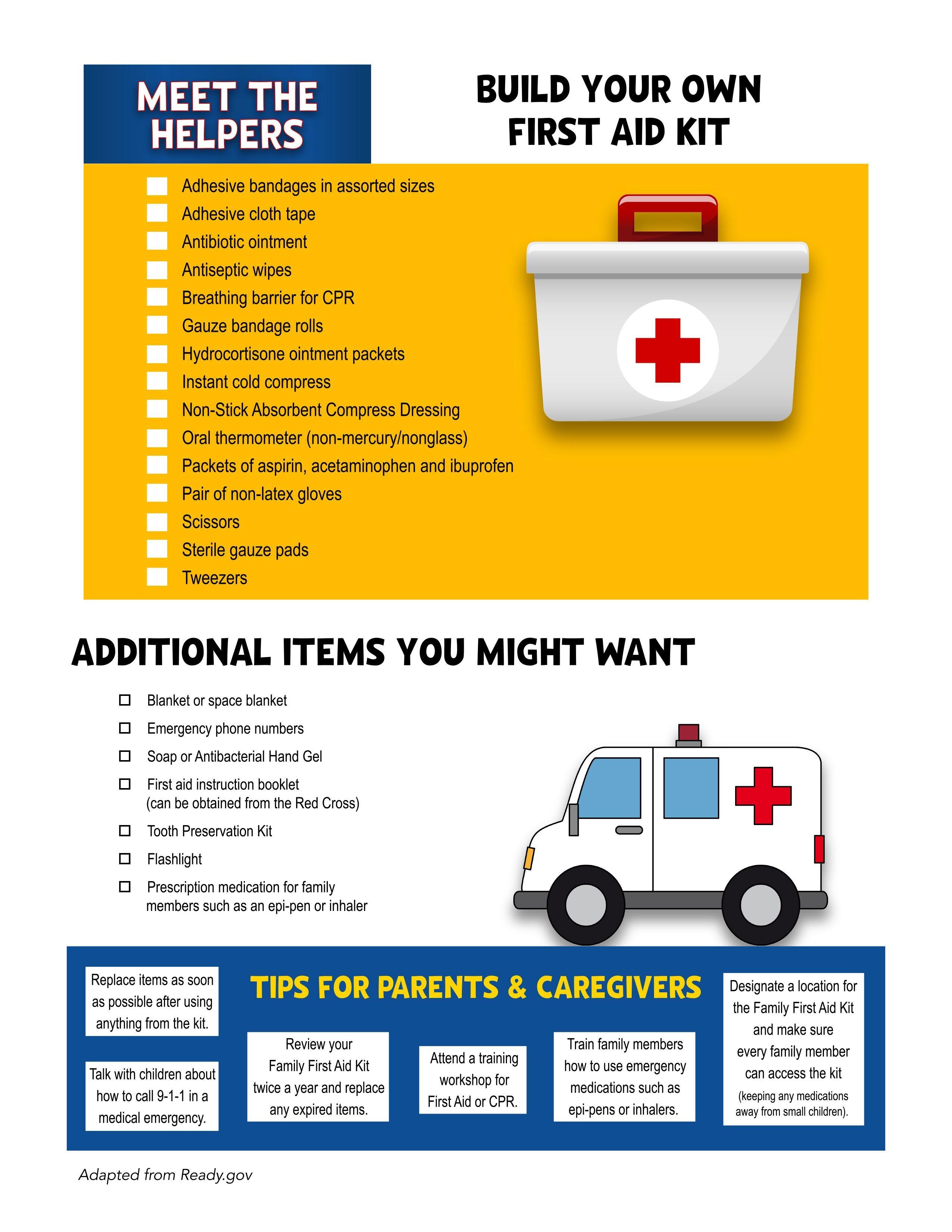 Build A First Aid Kit