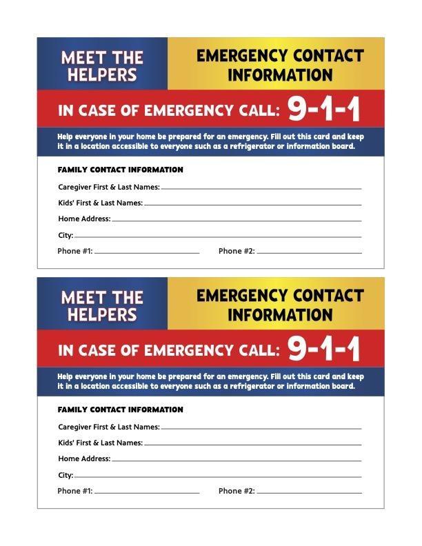 Emergency Contact Information