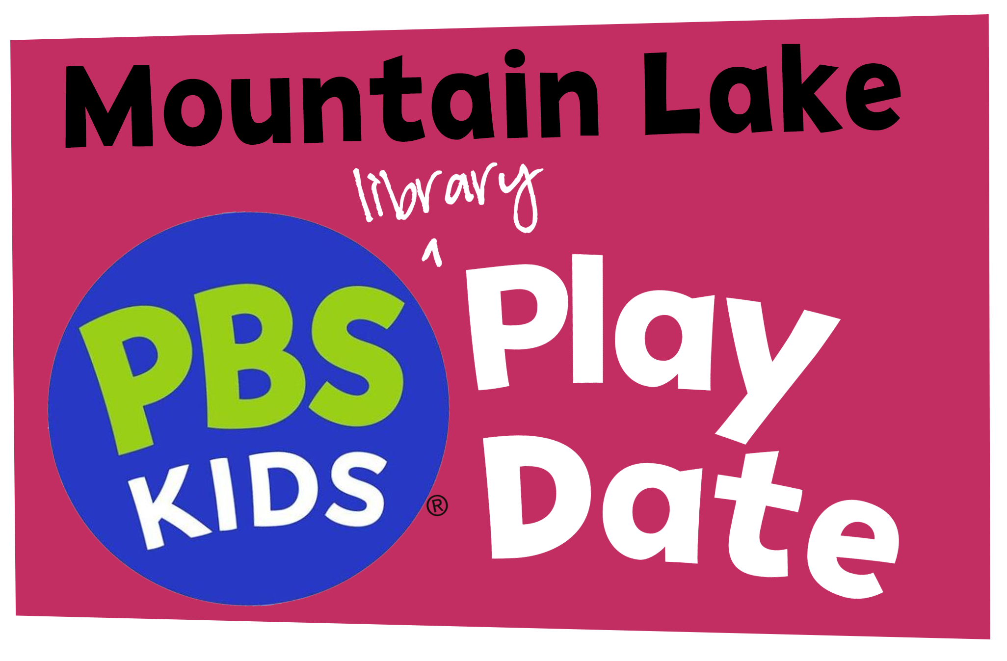 Library Play Date Logo