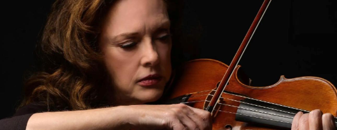 A soloist plays viola