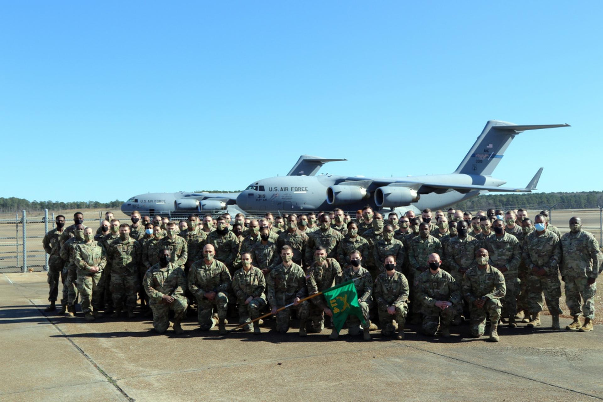 Mississippi National Guard Assists In Securing Presidential Inauguration