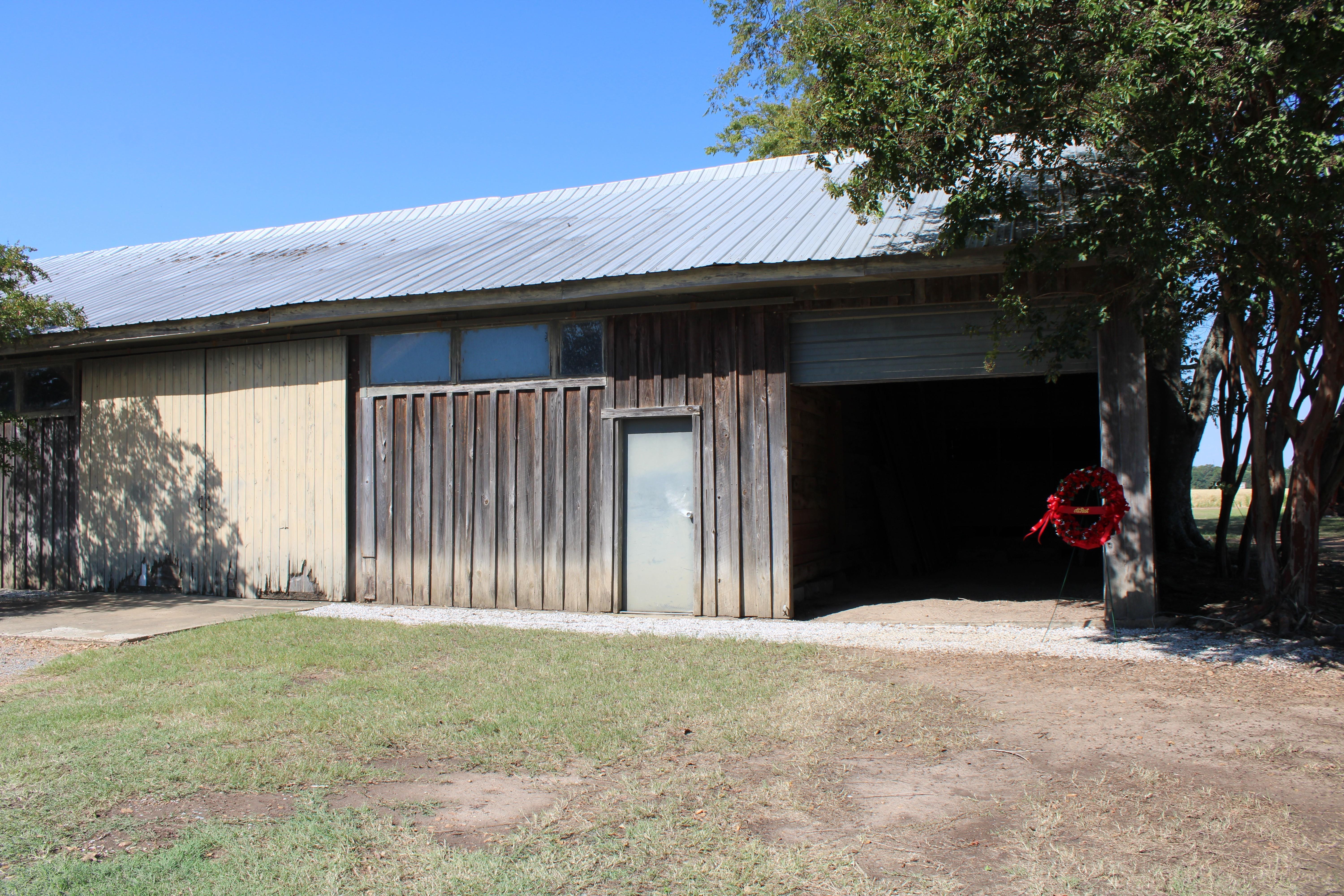 A historic barn, believed to be where Emmett Till was tortured, shot and killed.