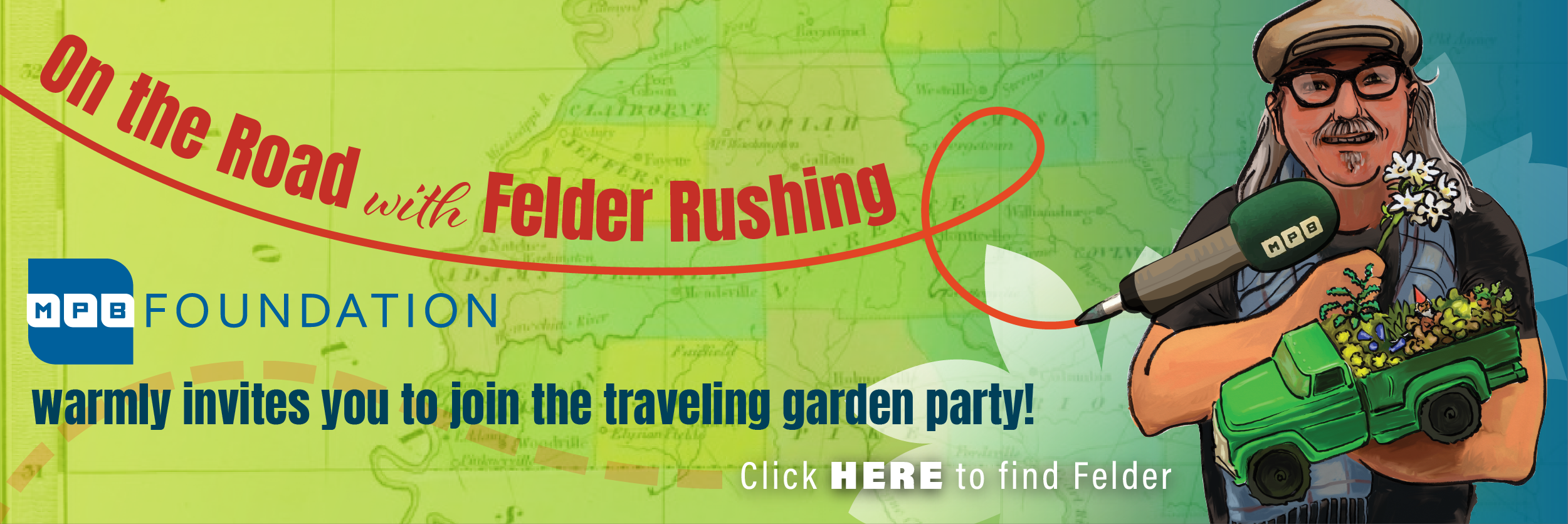 On the Road with Felder Rushing