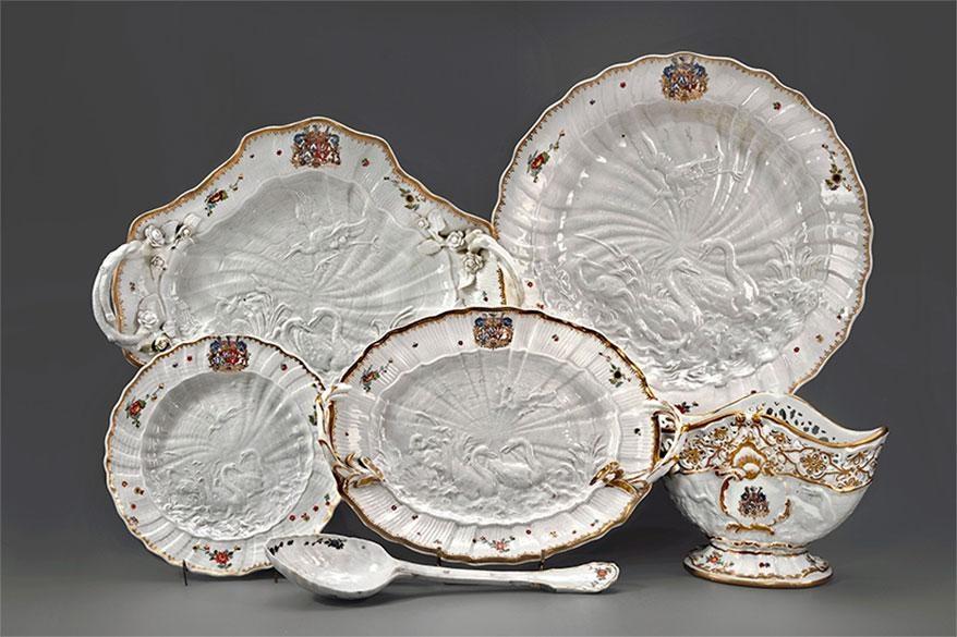 Meissen porcelain Swan Service