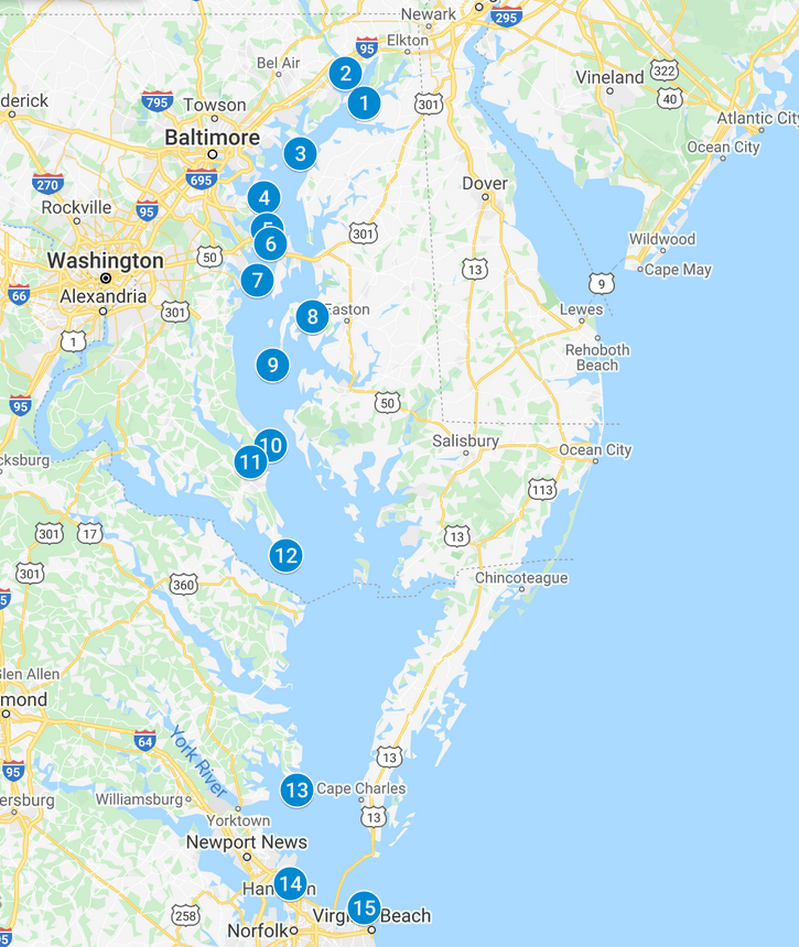 lighthouses-map-chesapeake-beacons