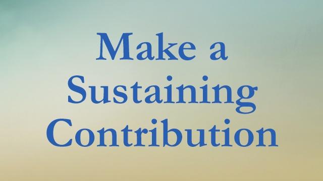 Make A Sustaining Contribution