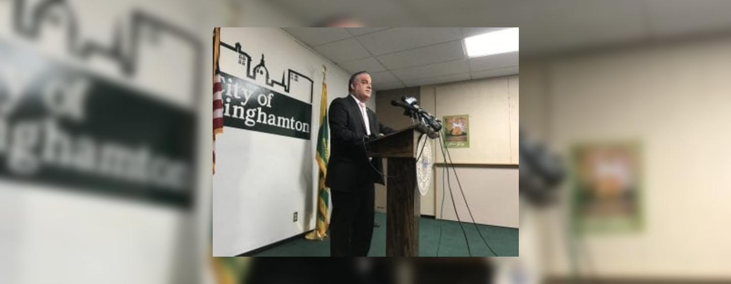 Binghamton Mayor Rich David