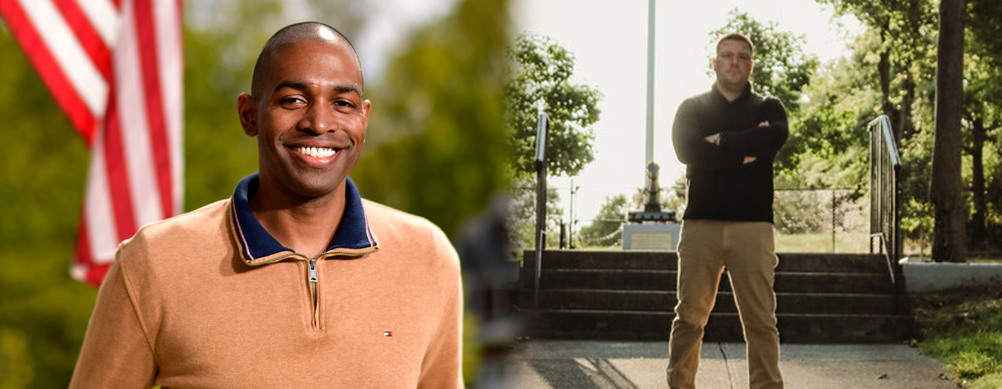 Rep. Antonio Delgado and Republican challenger Kyle Van De Water