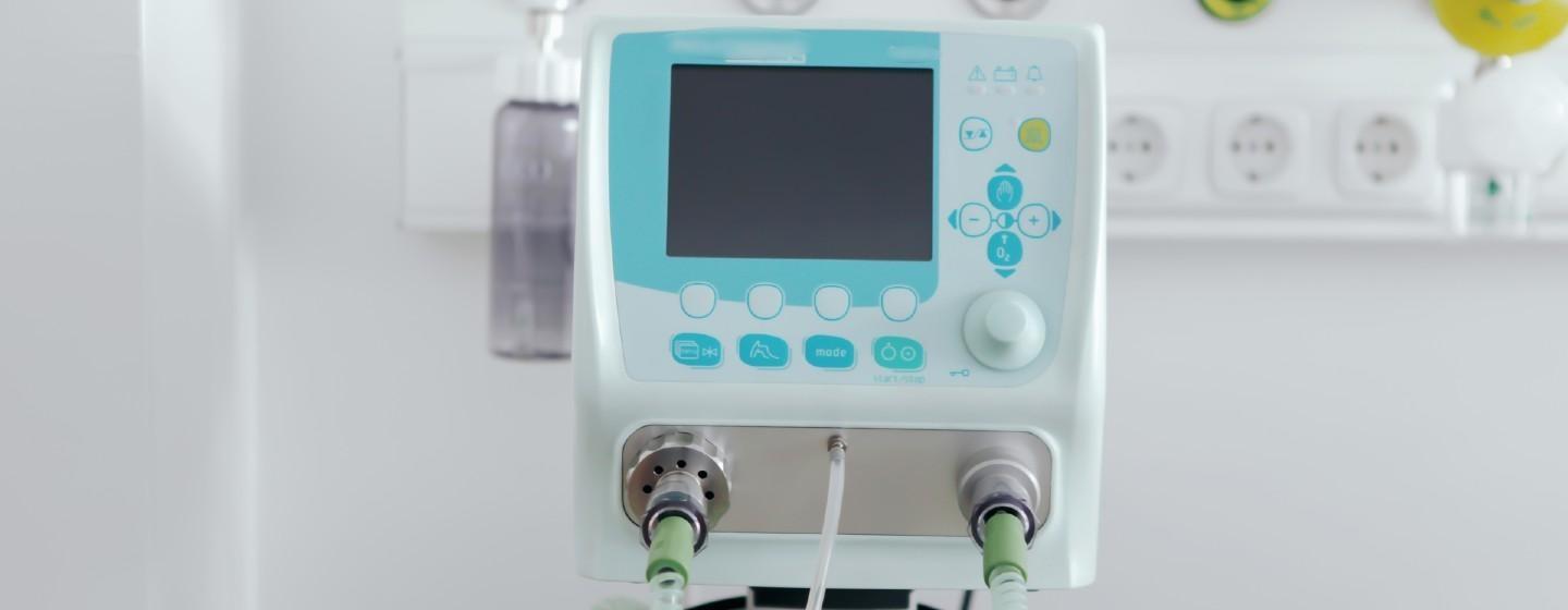 Image of a Hospital Ventilator