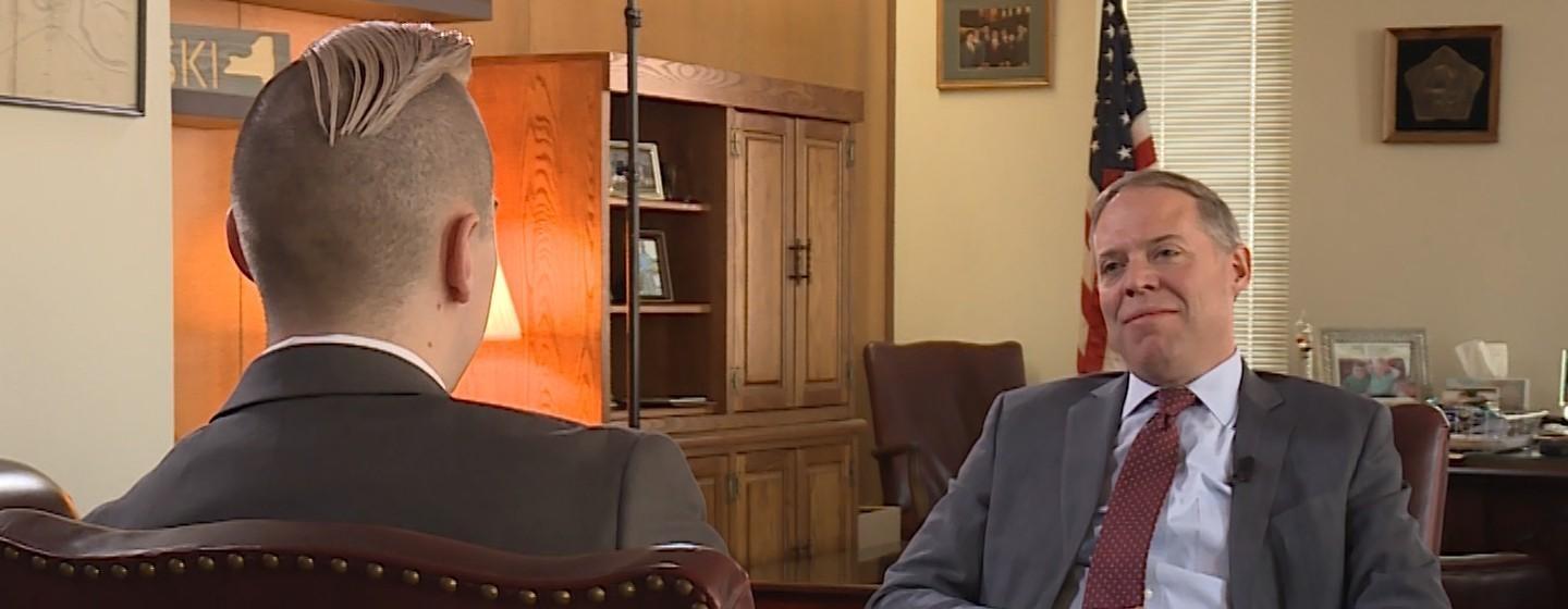 Dan Clark interviews Assembly Republican Leader Will Barclay
