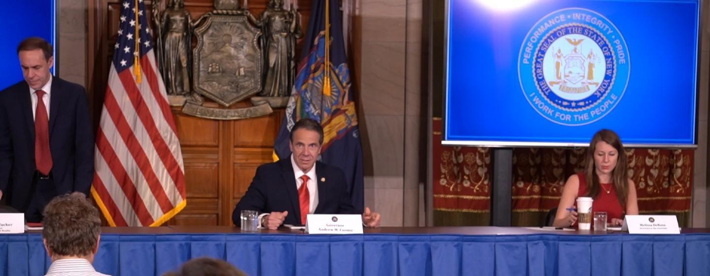 Cuomo hasn’t formally endorsed Biden in the election.