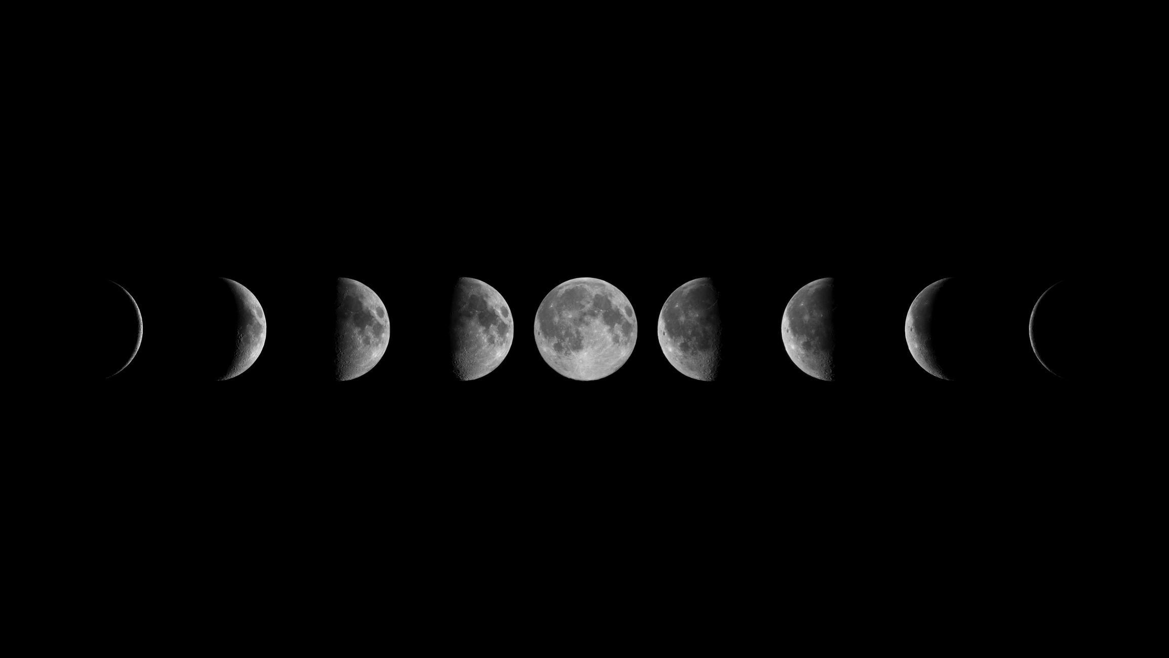 Image of the moon phases