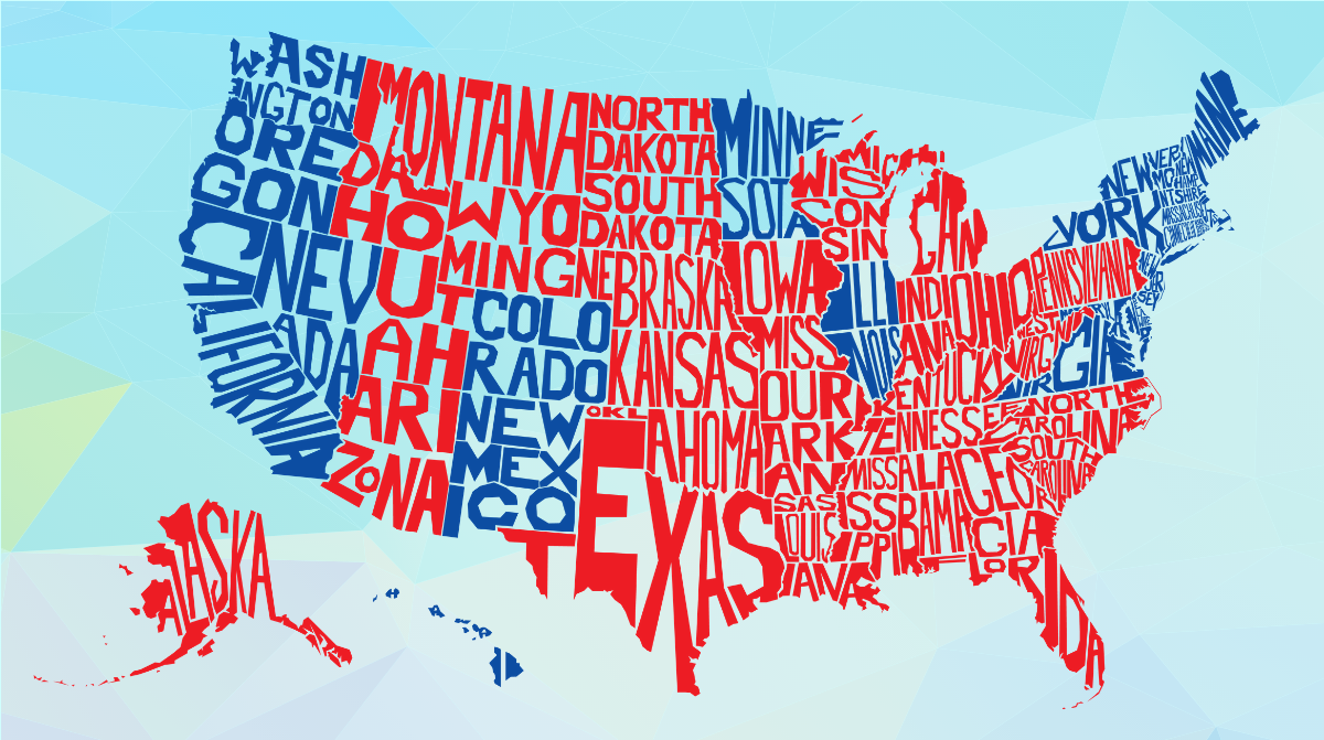 Map of the United States