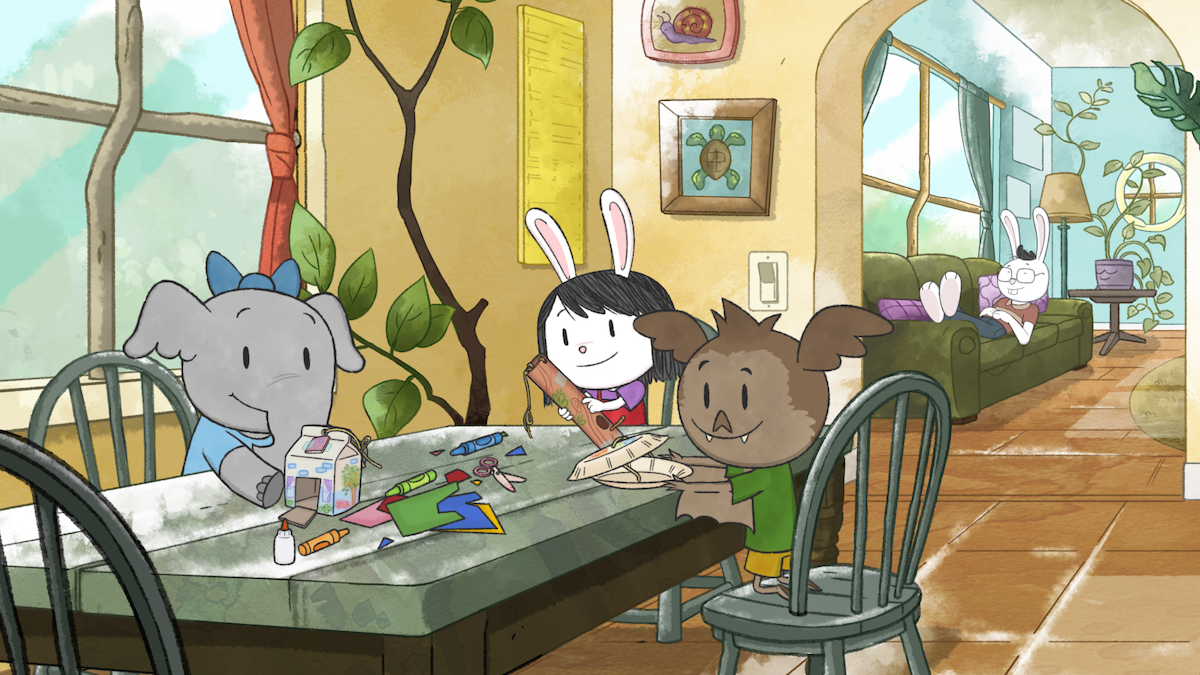Image from PBS KIDS television show, Elinor Wonders Why