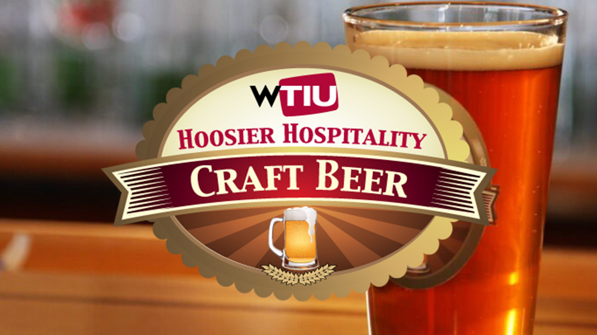 Thurs. May 22 at 9:00pm on 39.1:Drink in this hour-long travelogue and informative documentary that takes you on an arm-chair journey into the world of craft beer and micro-brewing in Indiana. 