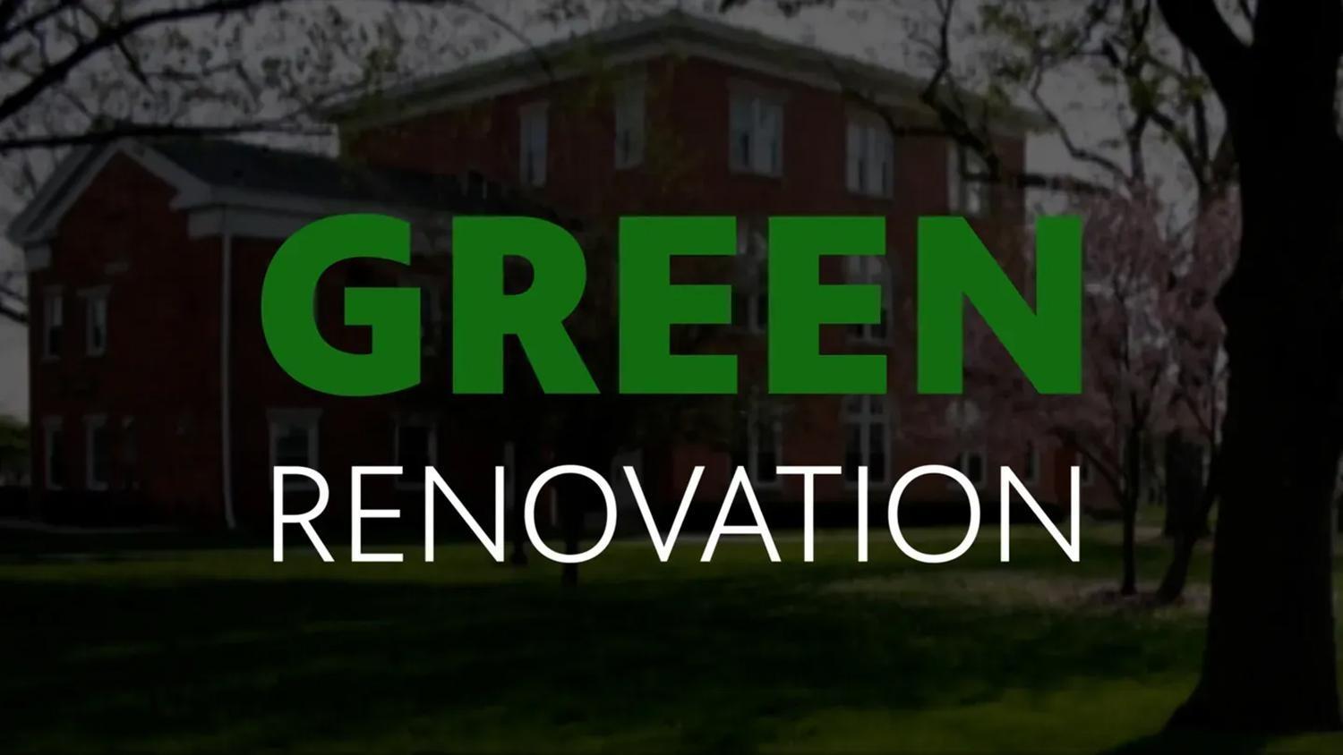 Green Renovation