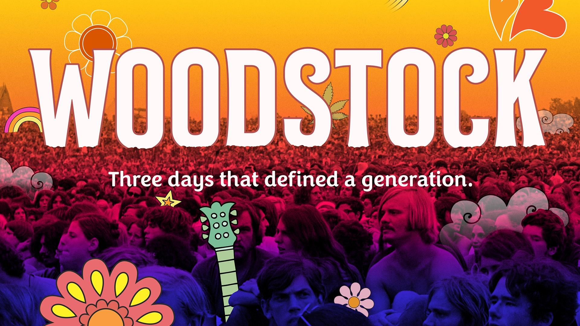 A celebration of when, in 1969, about half a million people gathered at a farm in upstate New York for this legendary three-day concert.