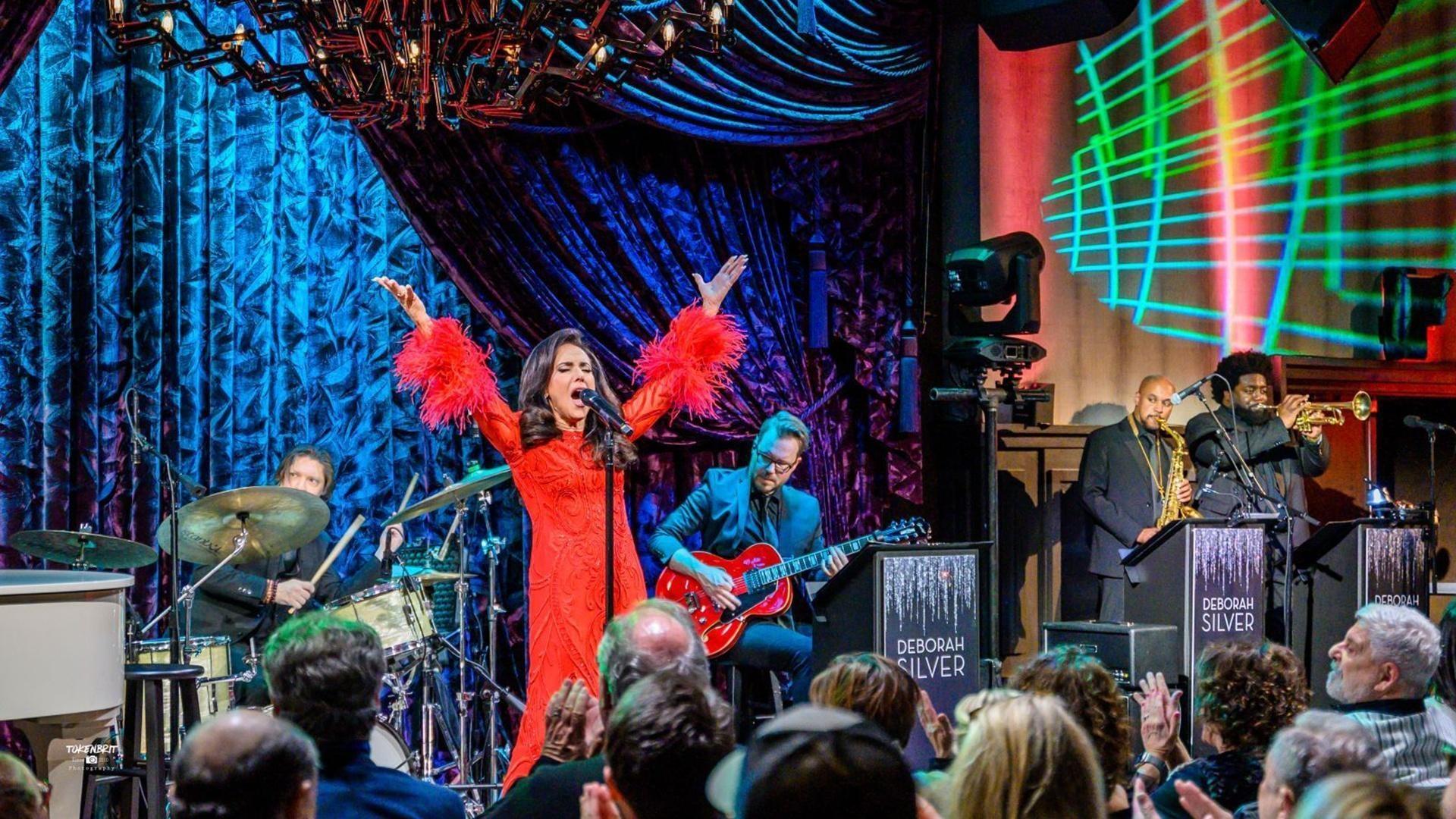 Grammy Nominee and chart-topping jazz vocalist’s dazzling performance re-imagines classic rock hits with swinging big band arrangements from her best-selling album Basie Rocks! featuring songs by The Rolling Stones, Peter Frampton, The Beatles, Steve Miller, and more. 