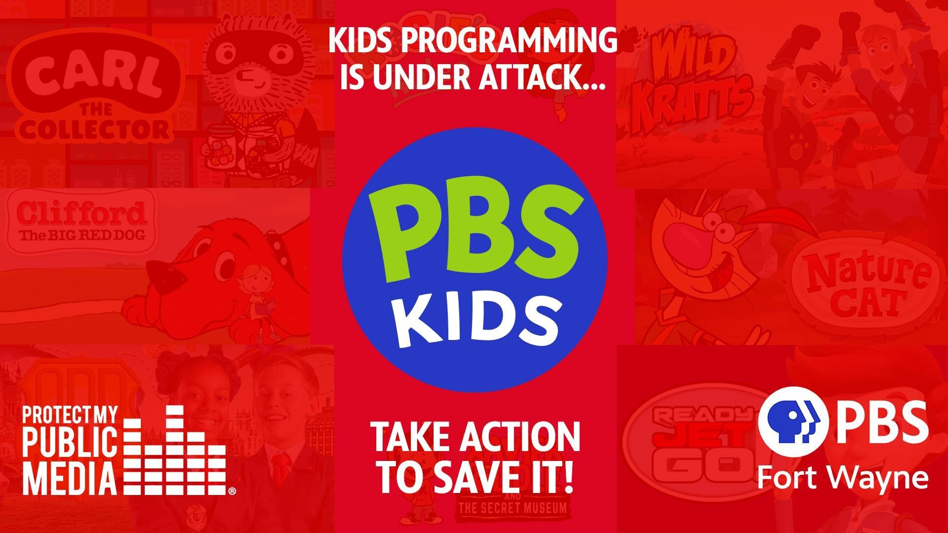 PBS Fort Wayne's PBS KIDS Programs Are Under Attack