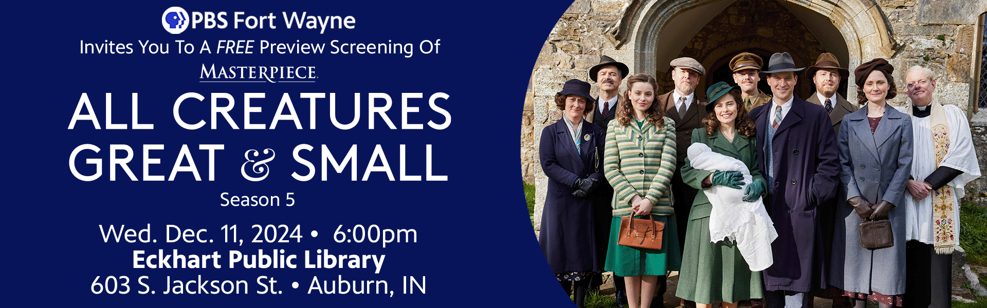 All Creatures Great and Small Free Preview Screening