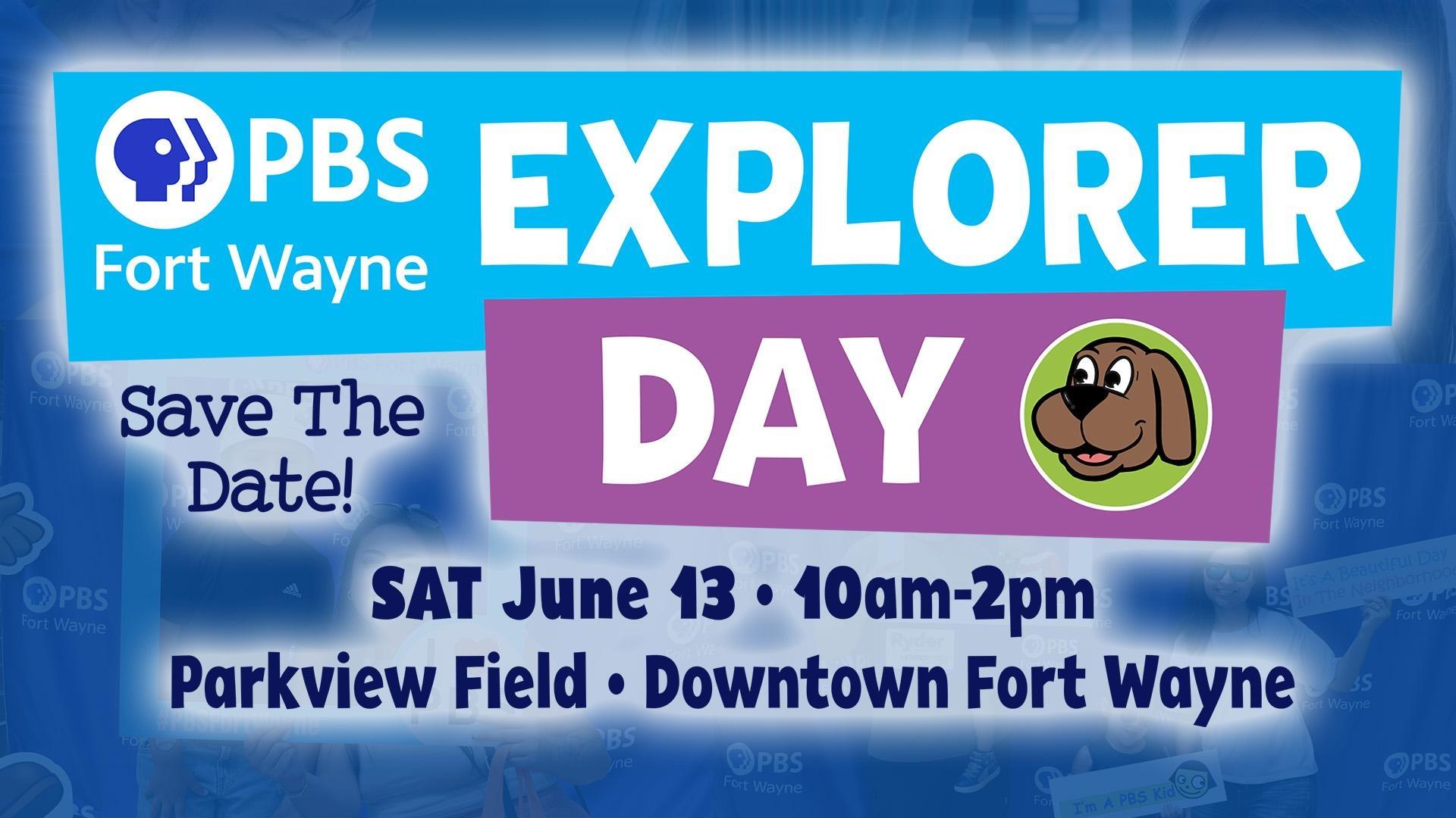 Explorer Day 2026-Sat. june 13 at Parkview Field