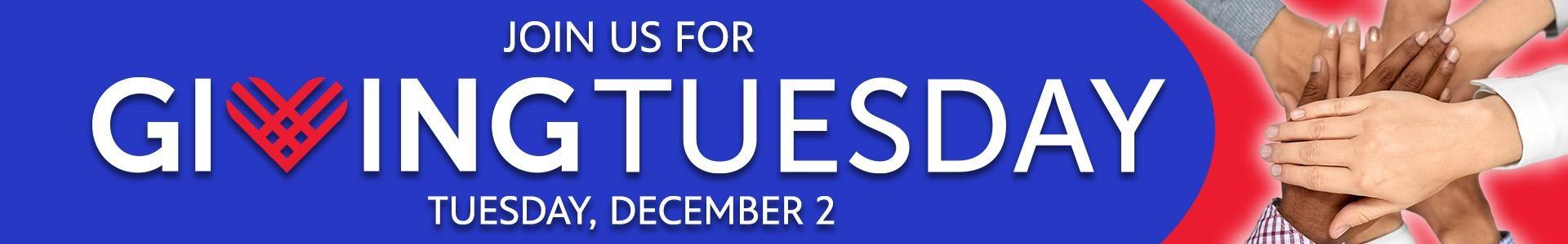 Join Us For Giving Tuesday