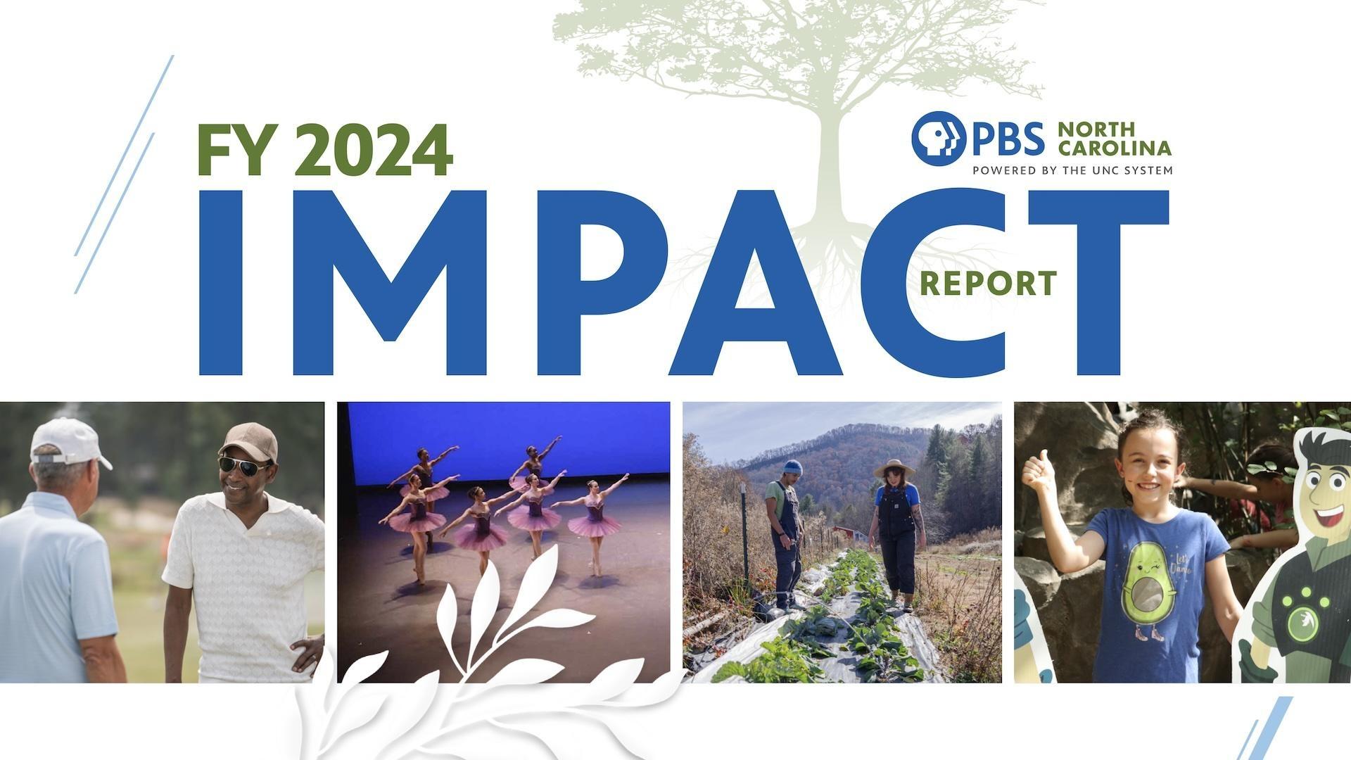 PBS North Carolina FY24 Impact Report Cover Image