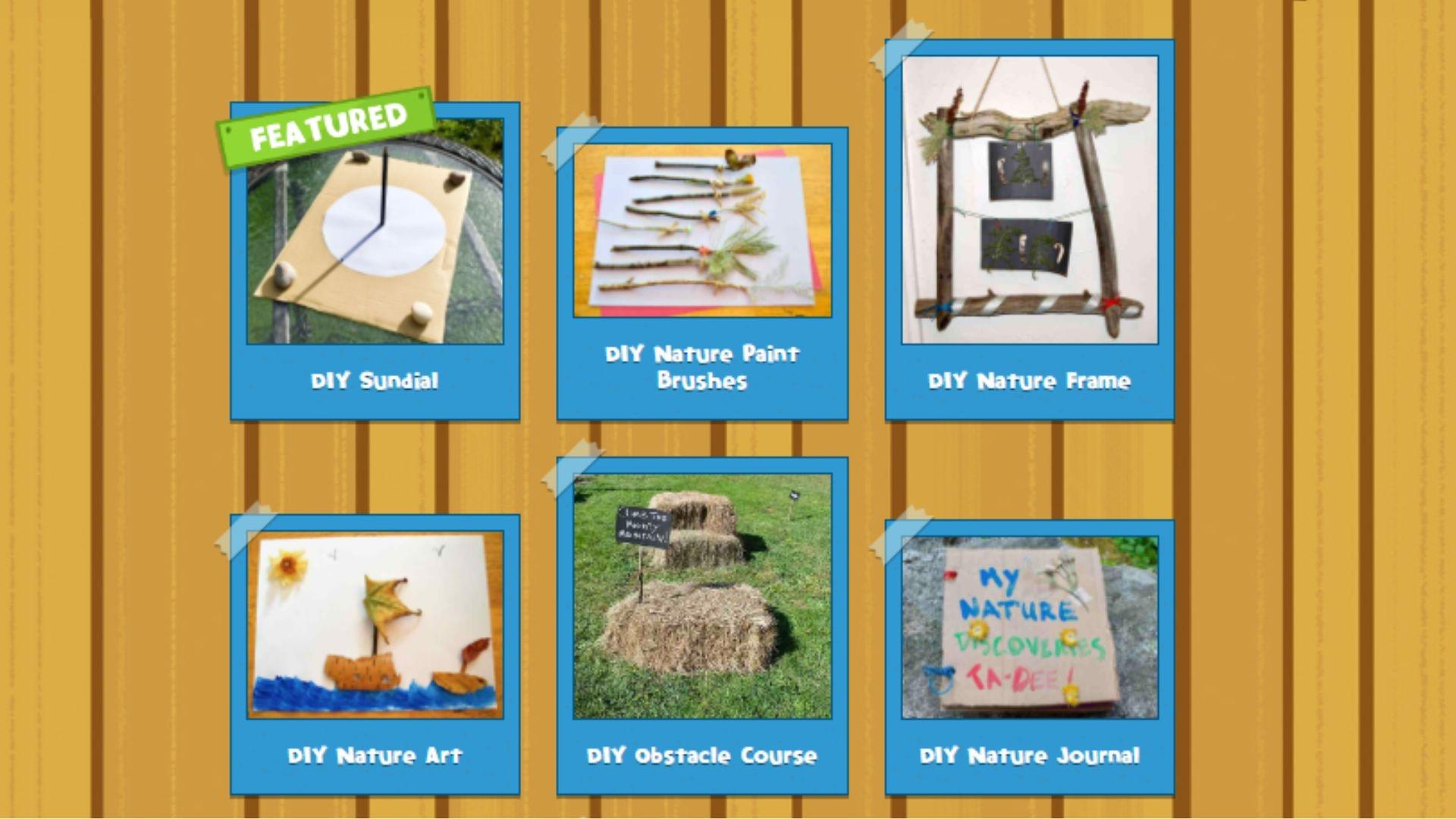 DIY activities from the PBS KIDS show, Nature Cat.