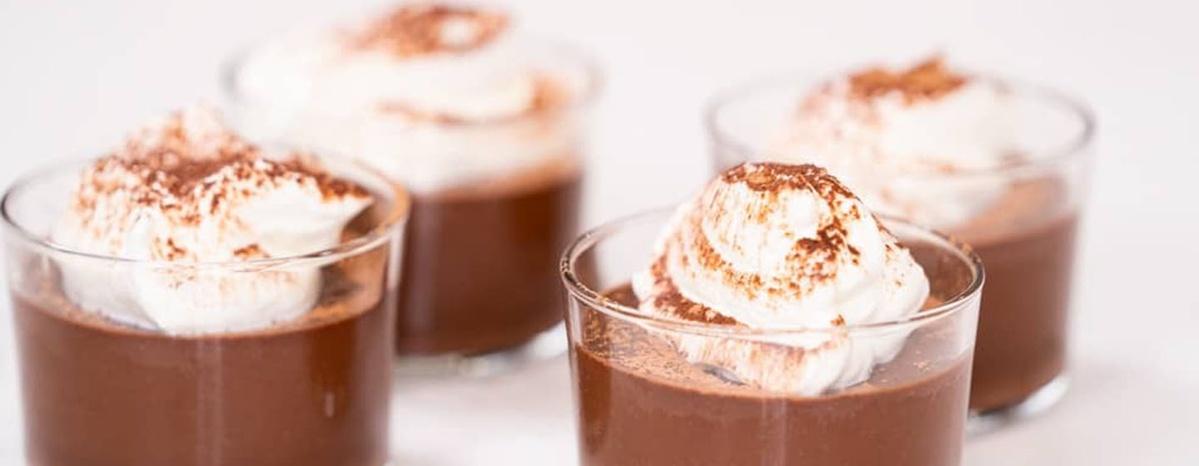 Chocolate Buttermilk Pudding with Tangy Whipped Cream | The Key ...