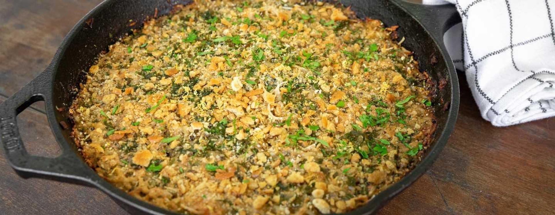 Ricky Moore's Rice & Summer Squash Gratin The Key Ingredient with