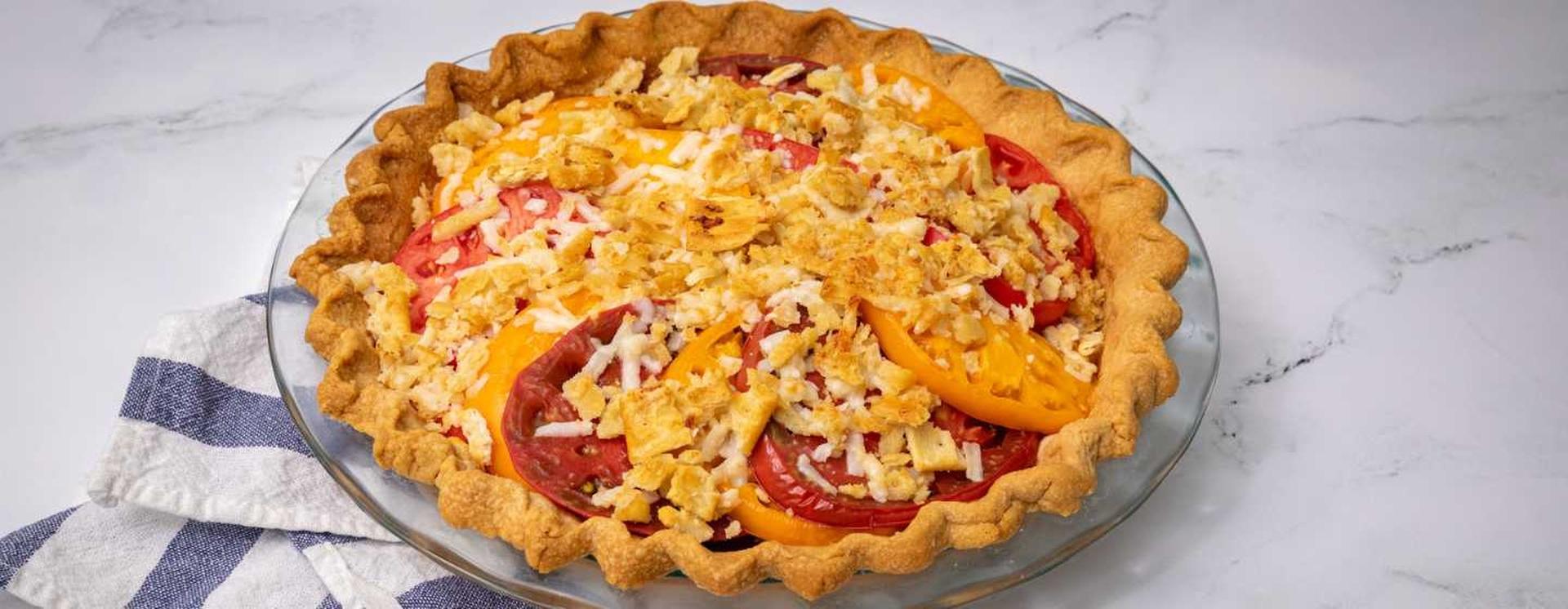 Savory Summertime Tomato Pie | The Key Ingredient with Sheri Castle