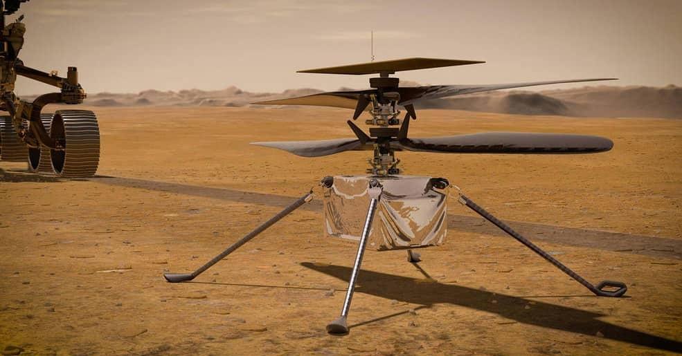 nasa ingenuity rover flight mars helicopter