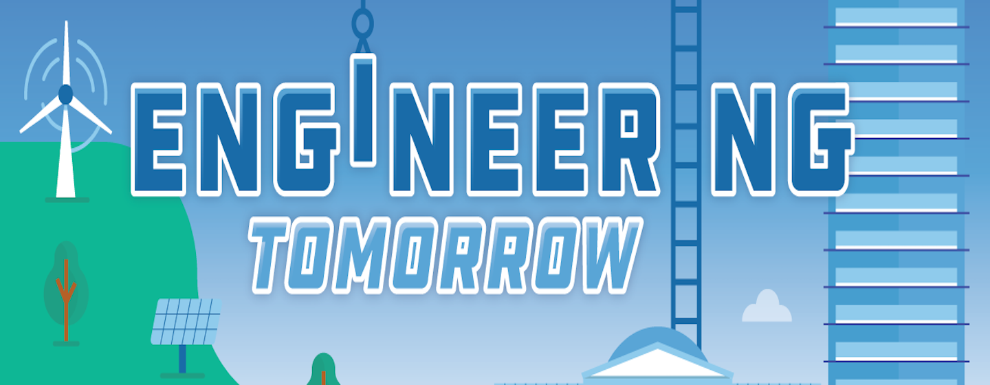 nc science fesitival, engineering tomorrow graphic banner