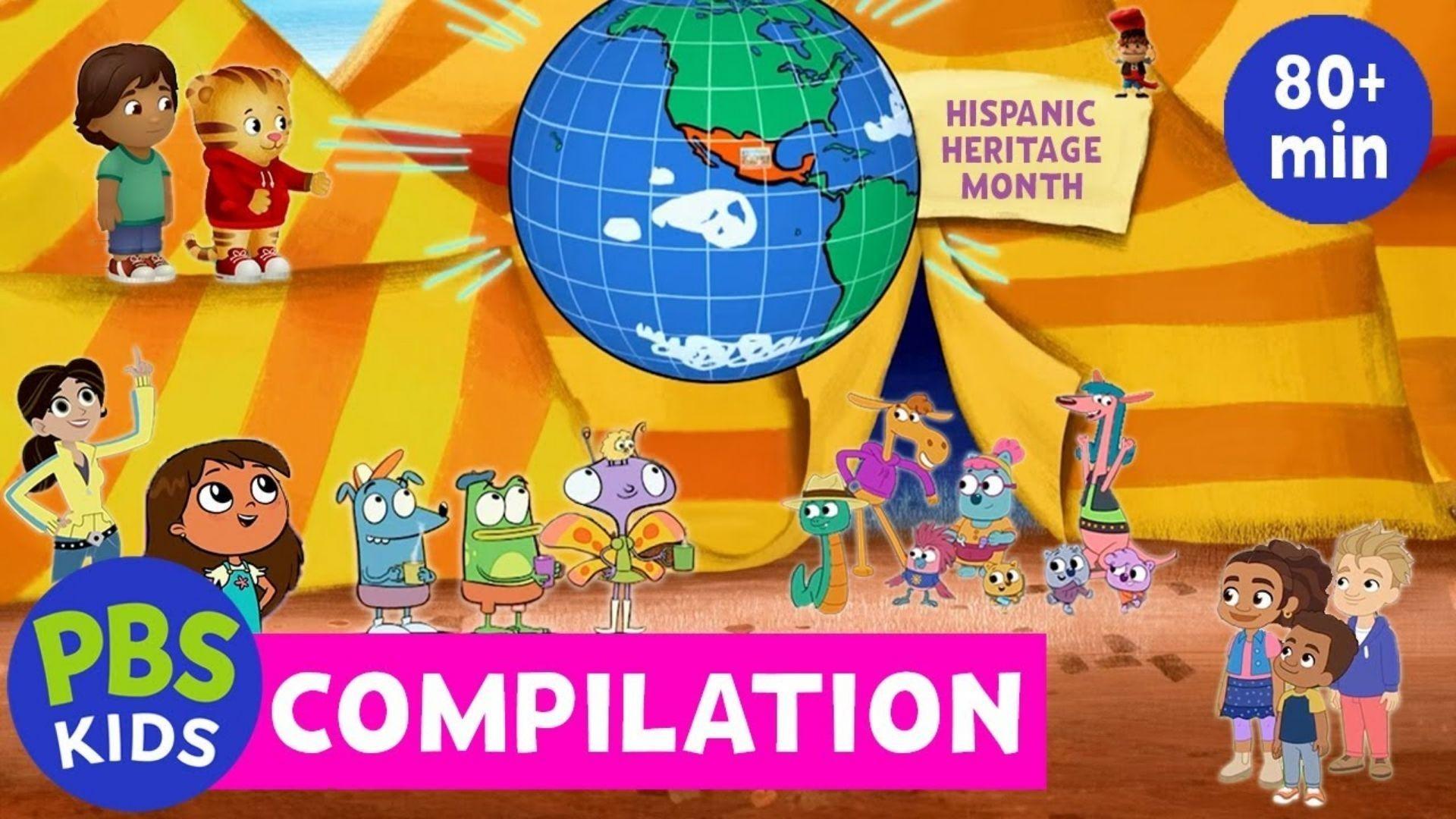 PBS KIDS Compilation: Hispanic Heritage Month. 80+ minutes.