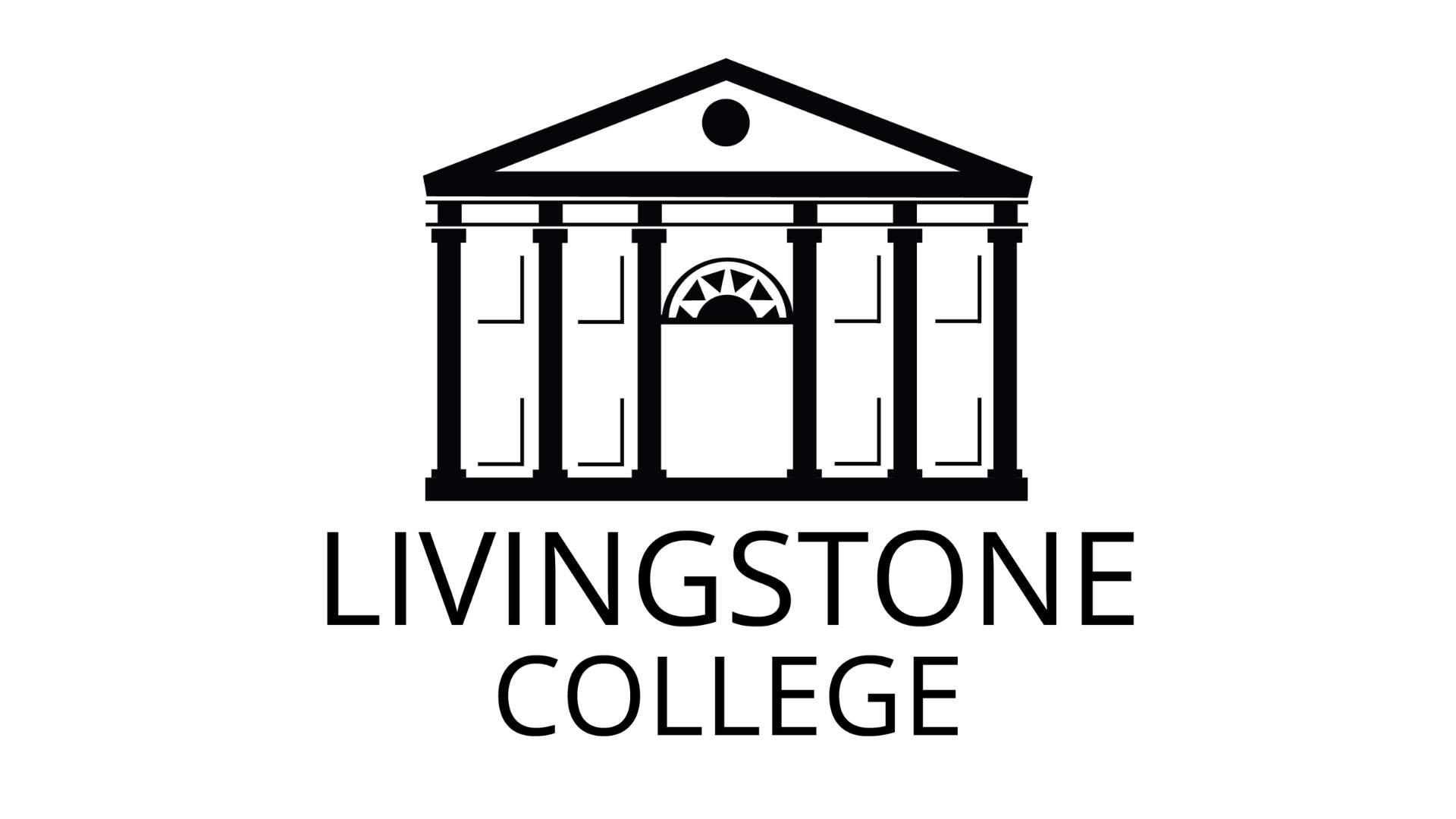 Livingstone College logo in black