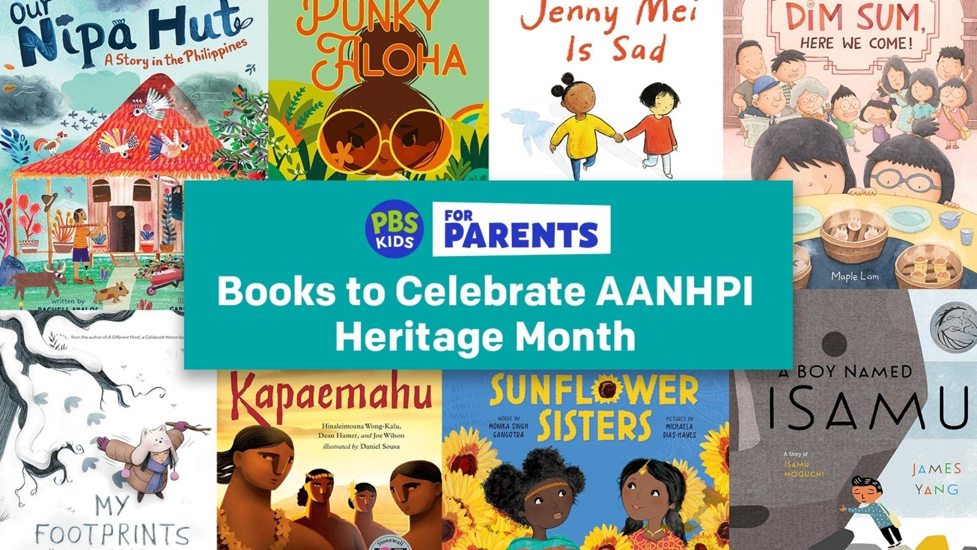 Books to celebrate AANHPI Heritage Month.