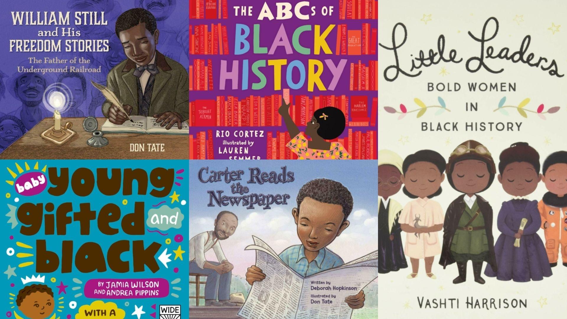 Kids books to celebrate Black history.
