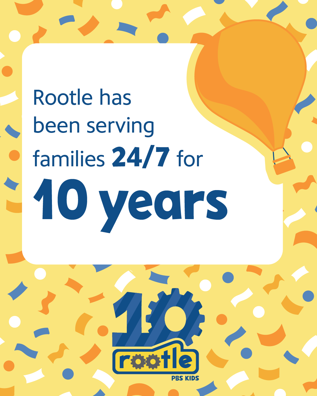 Rootle has been serving families 24/7 for 10 years.